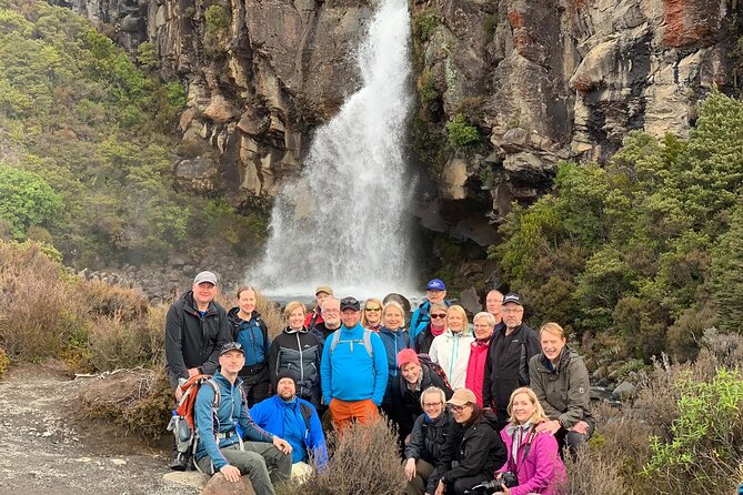 2 Hour Pre Sunset Guided Group Walk - Taranaki Falls: the 20-metre drop and the lava-flow connection
