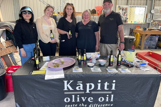 A Taste of Kapiti - Kapiti Foodie Delights Tour - Te Horo and Kapiti Olives: walk the grove, then taste several award-winning EVOOs
