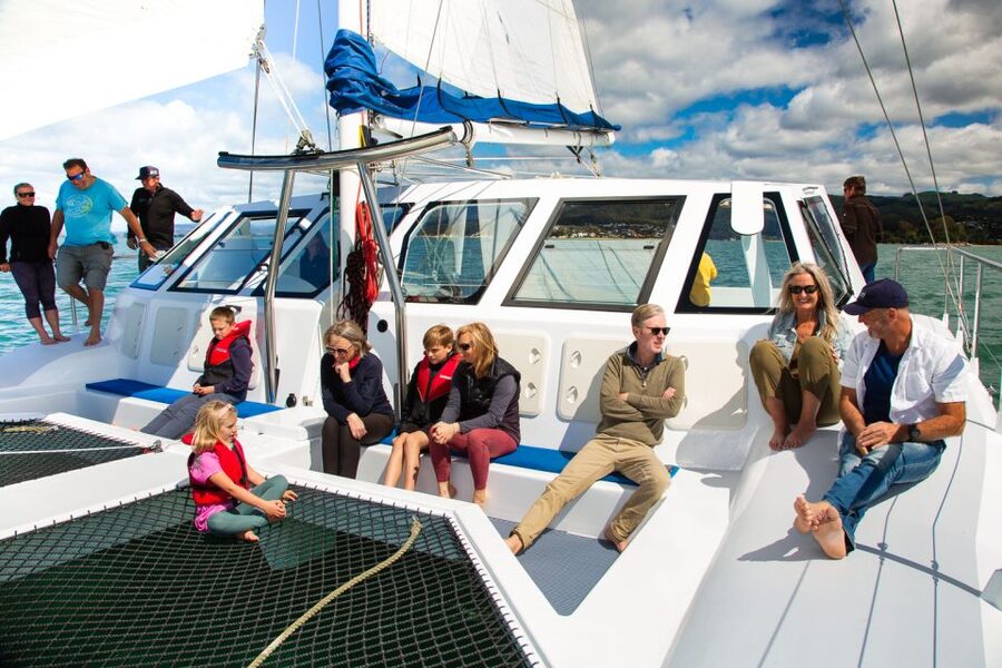 Abel Tasman National Park: Day Sailing Adventure with Lunch - High tide moments and Torrent Bay, when timing upgrades your views