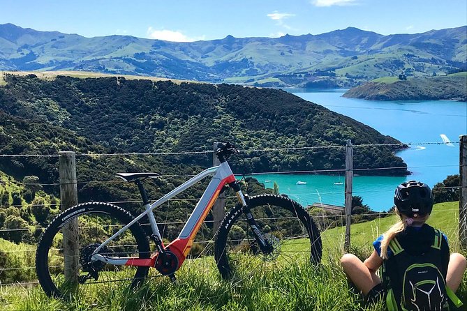 Akaroa Explorer- Guided Electric Bike Tour in Akaroa - Entering Akaroa Harbour the easy way, by e-bike