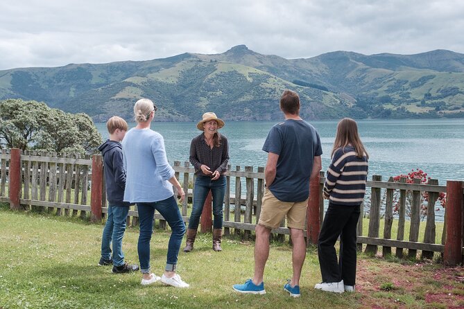 Akaroa Nature and History Private Tour - The 7th Generation - Akaroa Heritage Park and the picnic-style harbor pause