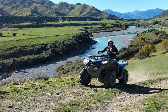 Amuri Jet Adventures - Hanmer Springs Quad Biking tour - The working farm route: mud, creek crossings, and steep descents
