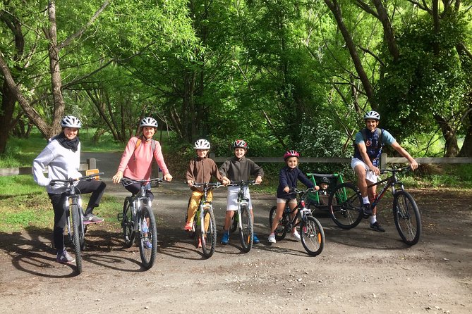 Arrowtown to Gibbston – Iconic Arrow River Bridges Bike Ride - Kawarau Suspension Bridge: bike views with bungy energy