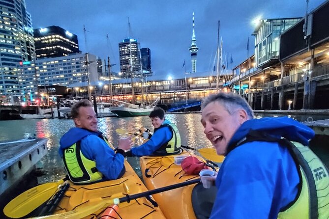 Auckland City Lights Night Kayaking Tour - Float Beneath the Sky Tower and Watch the Lights Dance