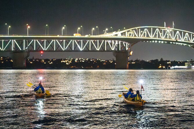 Auckland City Lights Night Kayaking Tour - Auckland Harbour Bridge: Up Close, Plus Vector Light Moments