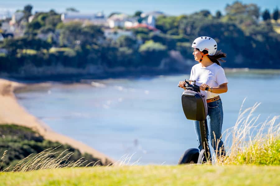 Auckland: Devonport Village Segway Tour - The Training Route: Gentle Hills and Rougher Ground