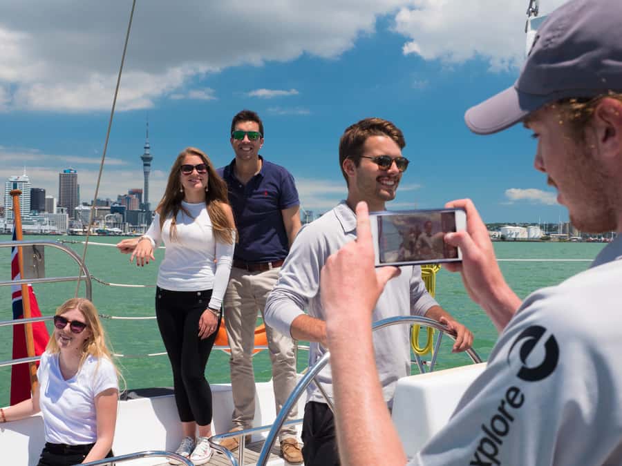 Auckland Harbour 1.5-Hour Sailing Cruise - Devonport and the calm side of Waitematā Harbour