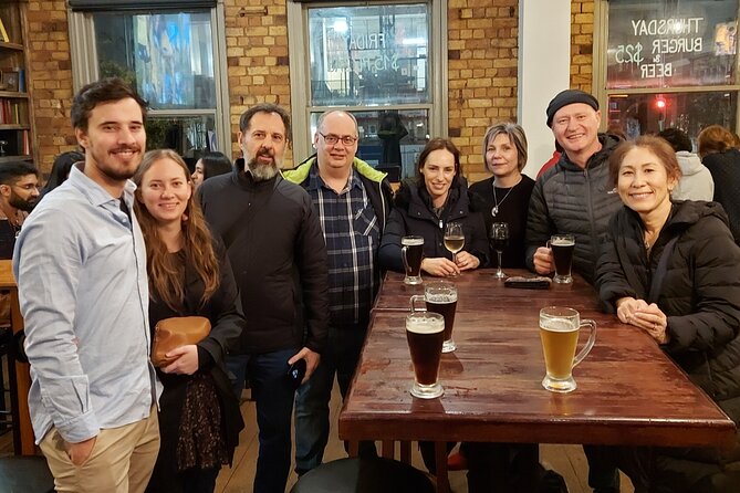Auckland Historic Bar Tour - Meeting at Brew on Quay, then heading straight into the action