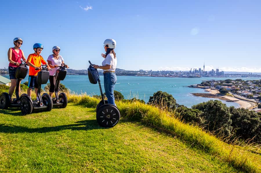 Auckland: Segway to North Head Volcano Summit - Devonport waterfront, Victorian villas, lava flows, and easy coastal views