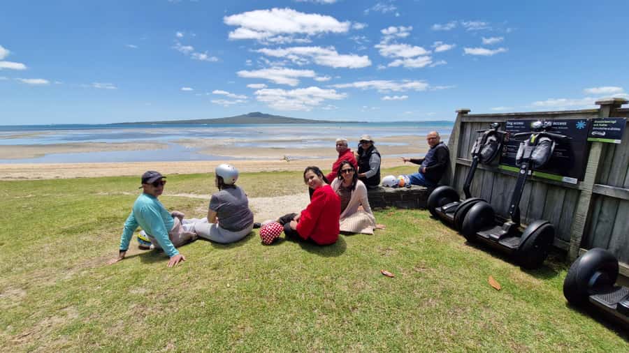 Auckland: Segway to North Head Volcano Summit - Rangitoto Island park time and backstreet riding through Devonport
