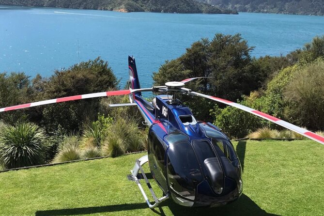 Bay of Many Coves, Marlborough Sounds- Heli-lunch from Wellington - The Foredeck 3-course lunch: what it gets right