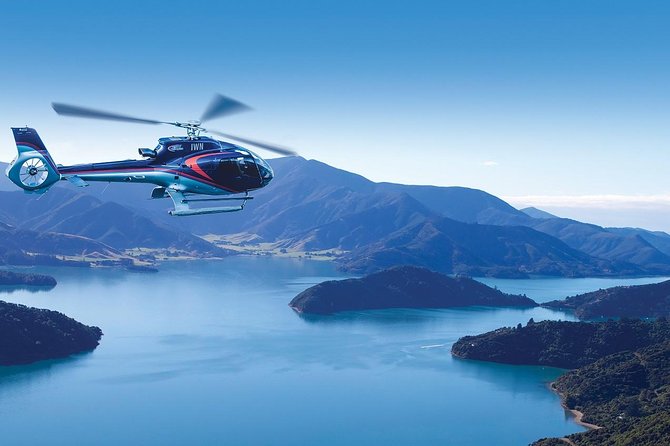 Bay of Many Coves, Marlborough Sounds- Heli-lunch from Wellington - The helicopter ride: what you actually see (and why it’s worth it)
