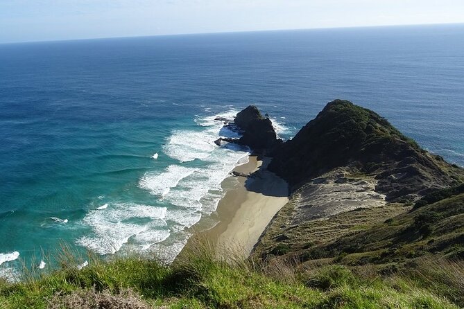 Cape Reinga Half-Day Tour Including Scenic Flight - Flight views you can actually use: Ninety Mile Beach and harbors from above