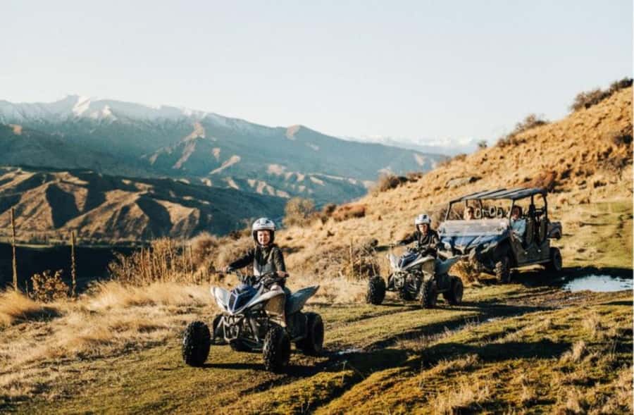 Cardrona Valley: Mountain Quad Bike Experience - Yamaha 350 to 450cc Quads: Comfort and Control Matter
