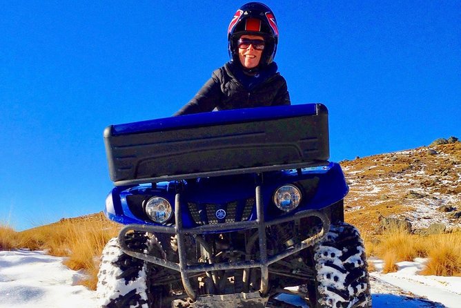 Cardrona Valley Mountain Quad Experience from Wanaka - Where the ride starts near Cardrona Ski Area and the Bra Fence