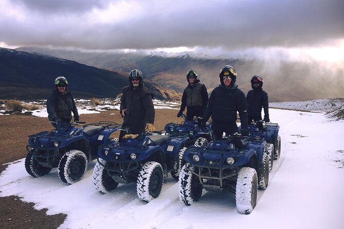 Cardrona Valley Mountain Quad Experience from Wanaka - Stop 2: riding between Mount Cardrona and the Pisa Range