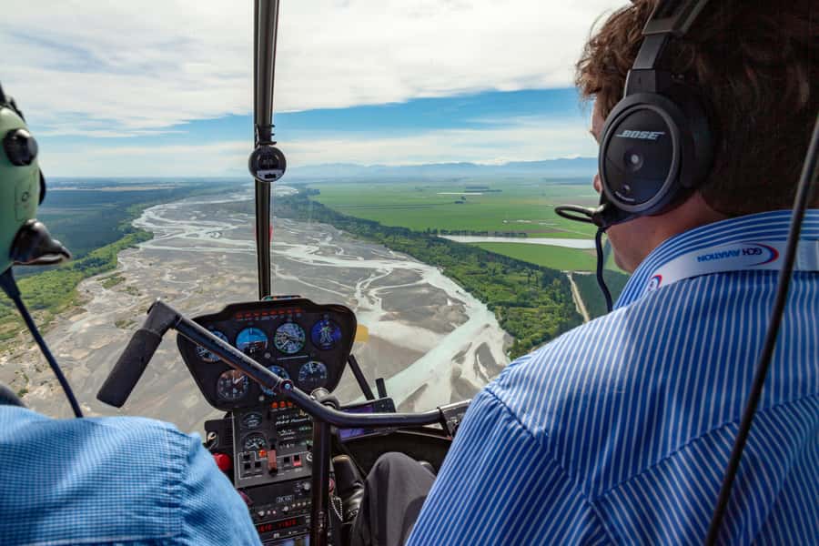Christchurch: Helicopter Trial Flight - The Trial Flight Itself: Takeoff, Hover, and Real-World Feedback