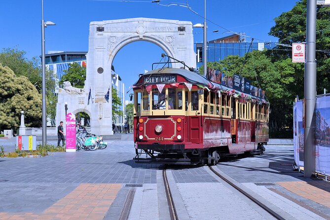 Christchurch Hop-On Hop-Off Tram - Re:START, High Street, and the after-earthquake rebuild perspective