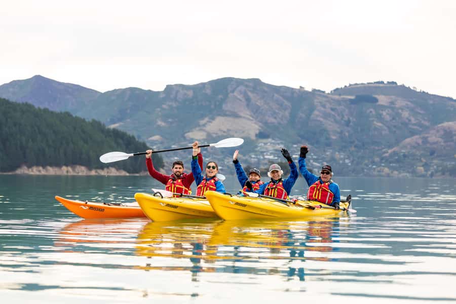 Christchurch: Sea Kayaking Tour of Lyttelton Harbour - Driving Christchurch to Lyttelton, via Port Hills and Dyers Pass