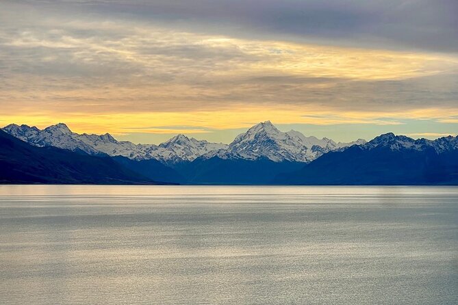 Christchurch to Mt Cook via Tekapo (1 way) (Small Group) - Lake Pukaki: the glacier-fed color show, with less time
