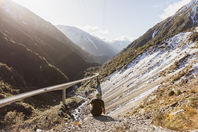Christchurch to Queenstown 2 Day Tour via Franz Josef - Devils Punchbowl and Otira Viaduct: easy trails with big views (and one optional climb)