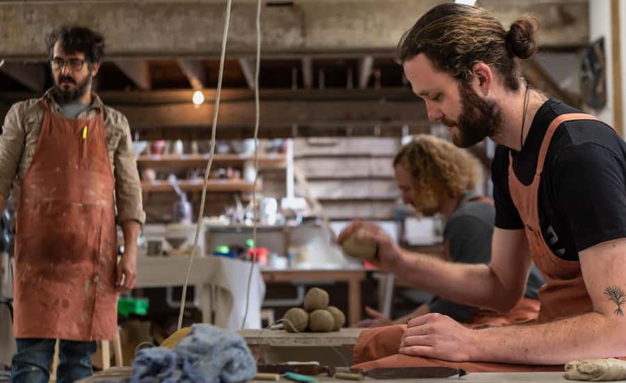 Coromandel: Wheel Throwing Pottery Class - Inside the studio: how the class really works