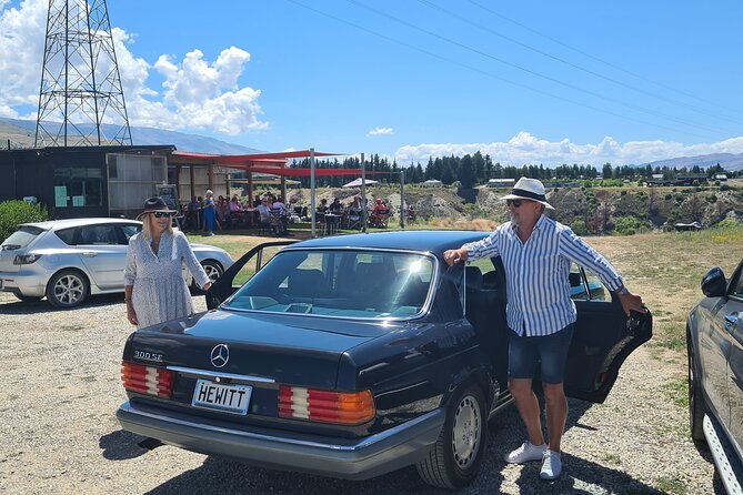 Cromwell Wine Tasting Tour using Classic Car - A Classic Mercedes and a Wine Day That Feels Smaller