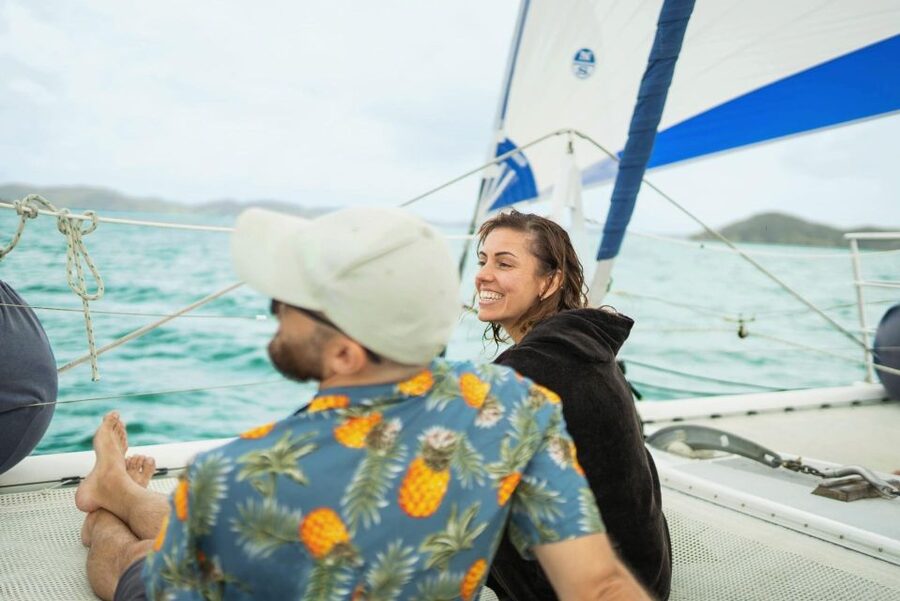 Day Sailing Charter on Catamaran with Lunch : Bay Of Islands - Lunch onboard: what makes the meal feel worth stopping for