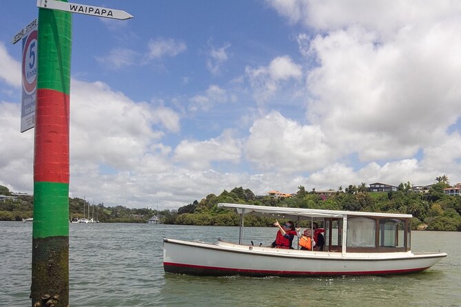 Electric Boats to explore Kerikeri river - Waipapa Landing Jetty: where the trip starts and ends