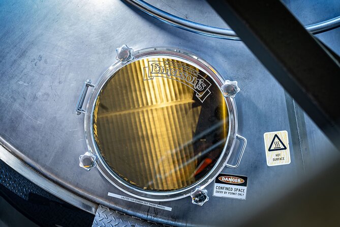 Emerson's Brewery Tour - Inside the 5000L brewery: what you are actually seeing