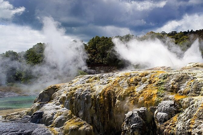 Ex Auckland: Rotorua Māori Village with Haka and Hot Springs - Haka and guided storytelling: what you should expect once you arrive