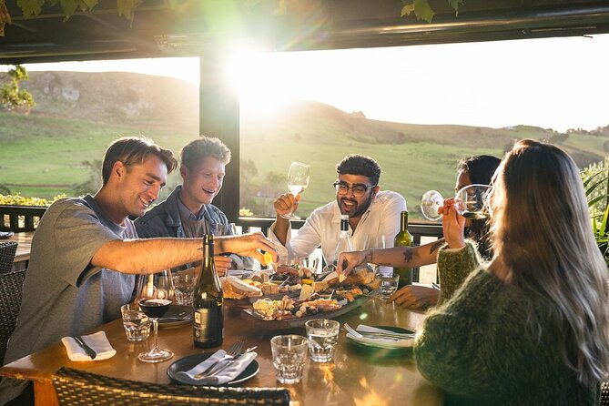 Flavours of Waiheke, wine, beer, spirits INCLUDES lunch - MAX 11 - First stop, Waiheke coastal views: a quick island warm-up