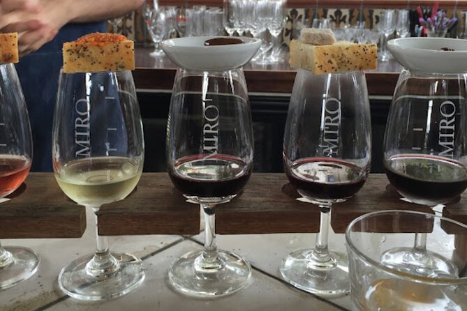 Flavours of Waiheke, wine, beer, spirits INCLUDES lunch - MAX 11 - Allpress Olive Grove: oil, spread, and olives in one guided tasting