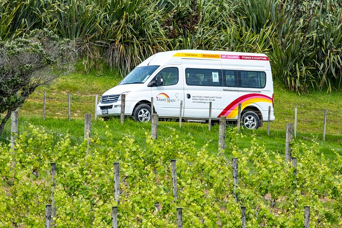 Flavours of Waiheke, wine, beer, spirits INCLUDES lunch - MAX 11 - Price and value: $173.14 plus your Waiheke ferry