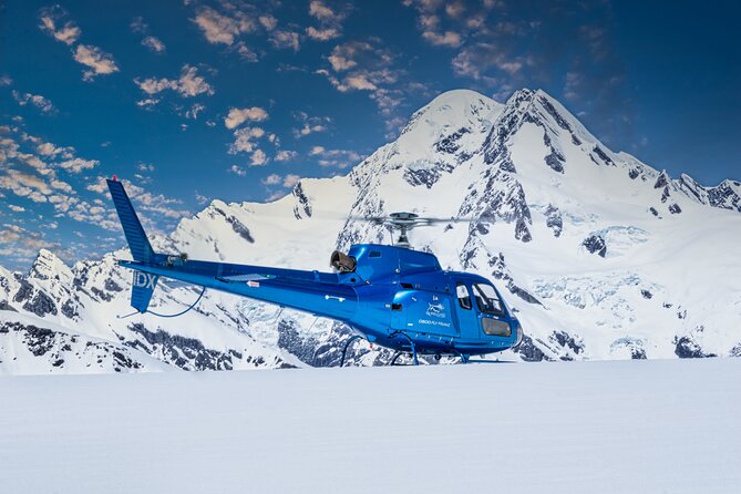 Fox Glacier and snow landing (allow 20 minutes - departs Fox Glacier) - What you see on the icefall: crevasses, seracs, and real scale