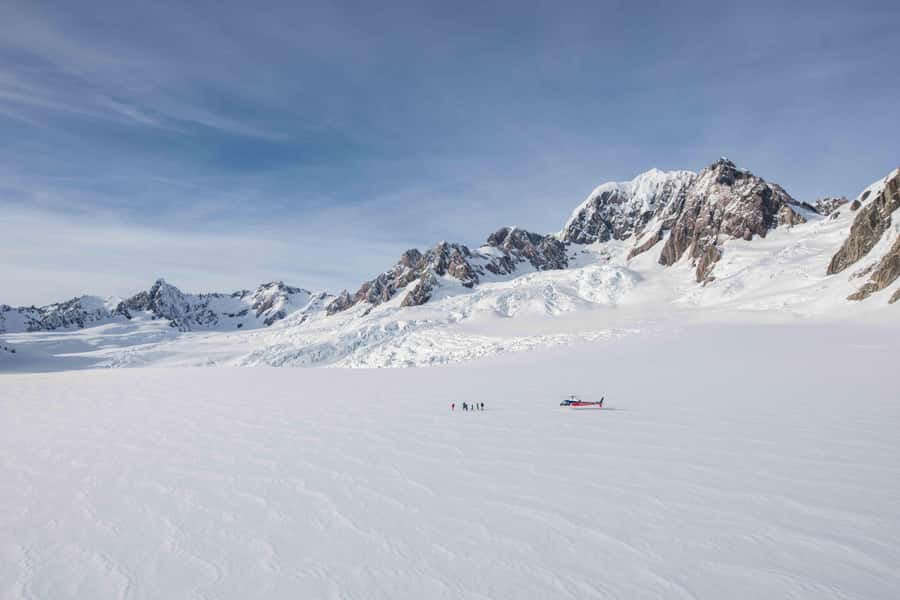 Fox Glacier: Fox Glacier and Mount Cook Helicopter Flight - The Snowfield Landing: What It Feels Like Once You’re Up There