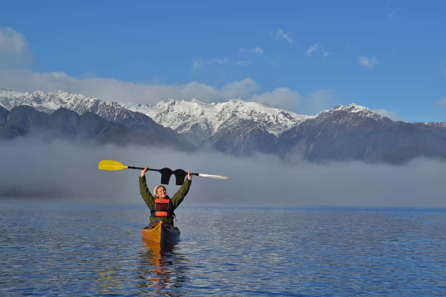 Franz Josef: 3-Hour Kayak Tour on Lake Mapourika - The 3-hour paddle: Lake Mapourika’s calm, glacier-and-mountain view