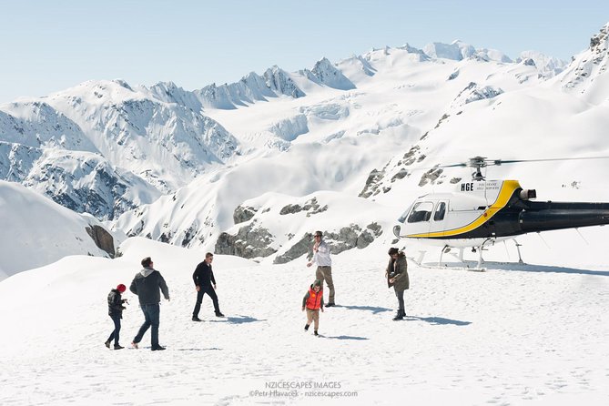 Franz Josef Glacier and snow landing (allow 20 minutes - departs Franz Josef) - Checking in at Franz Josef’s helibase on Main Road