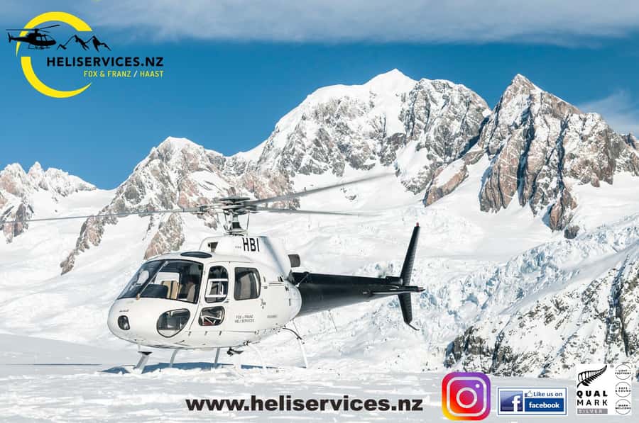 Franz Josef: The Grand Tour by Helicopter with Snow Landing - The 40-minute Grand Tour formula that actually makes sense