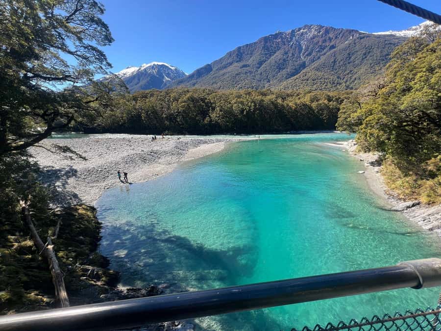 Franz Josef to Queenstown small group tour (One-Way) - Blue Pools in Mt Aspiring National Park: the signature color stop