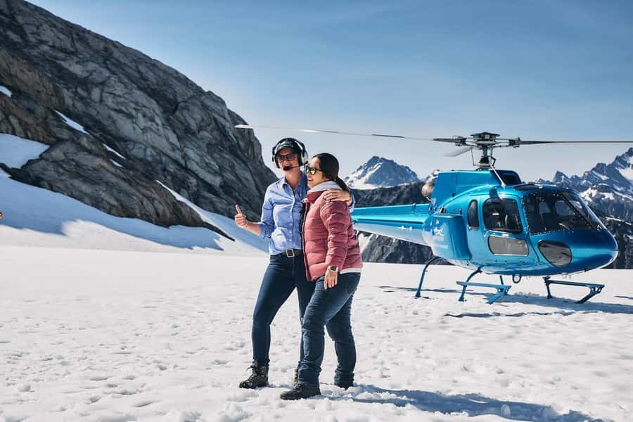 Franz Josef Town: 3-Glacier Helicopter Ride with Landing - The 15-Minute Snow Landing: Photos, Scale, and Real-Air Perspective