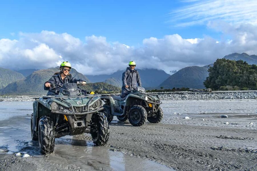 Franz Josef Town: Scenic Glacier Quad Bike Tour with Gear - Sunny Views Versus Muddy Puddles: The West Coast Weather Deal