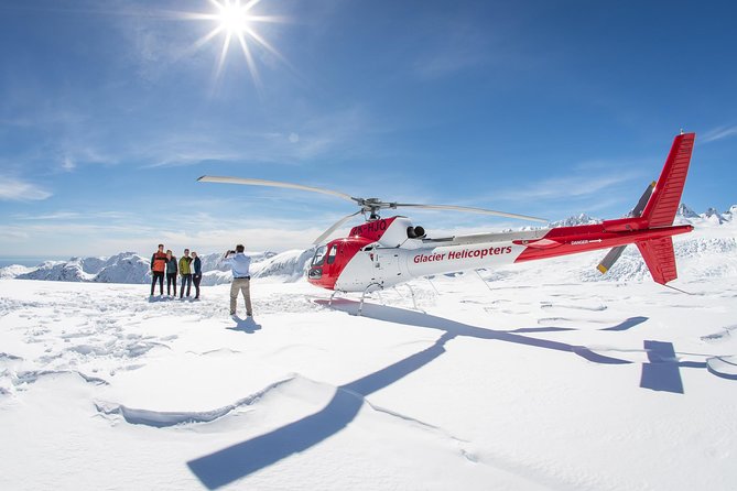 Franz Josef: Twin Glacier 35-Minute Helicopter Flight - Franz Josef Glacier from above: frozen rivers and jagged peaks