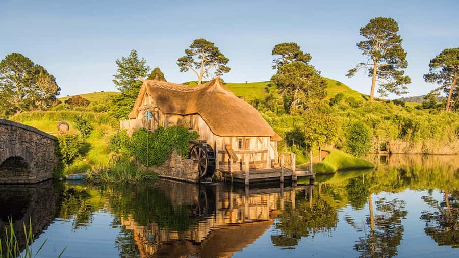 From Auckland: Hobbiton Movie Set Full-Day Trip - The Green Dragon Inn: the included drink that makes it feel real