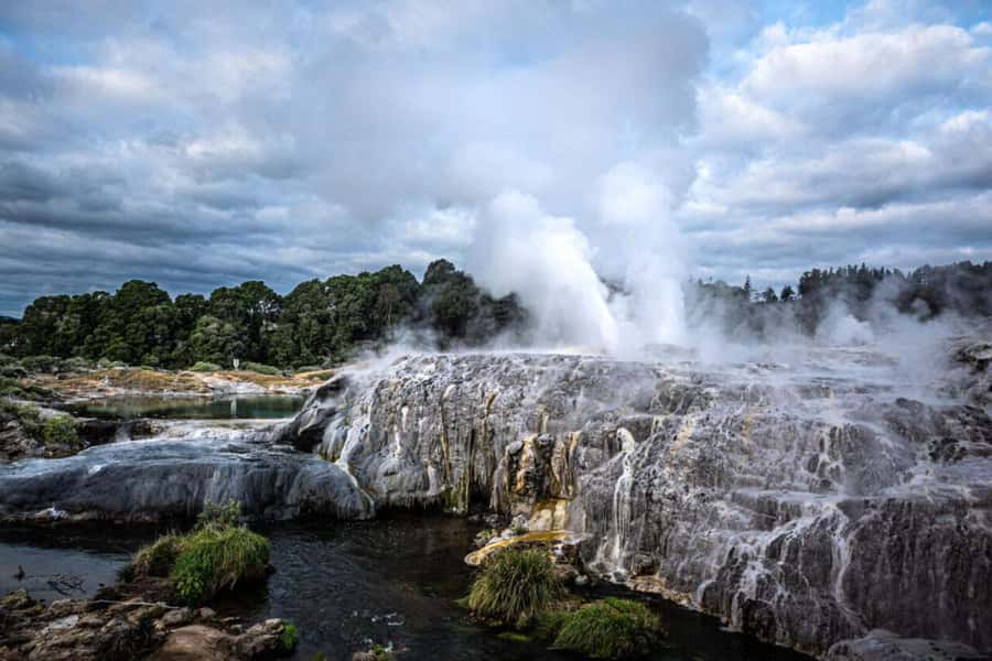 From Auckland: Rotorua Te Puia, Haka & Polynesian Spa Tour - Māori culture at Te Aronui a Rua: Pōhiri to Haka with context