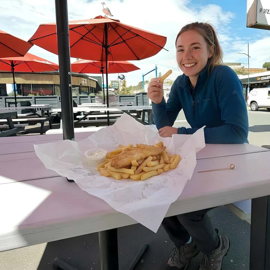 From Christchurch: Kaikōura Day Tour with Whale Watching - Kaikōura town and your included fish and chips lunch