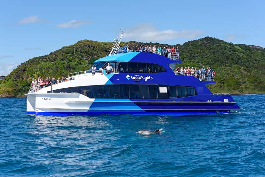 From Paihia: Full-Day Bay of Islands Cruise - Urupukapuka Island stop: swim or hike, plus lunch options at Otehei Bay