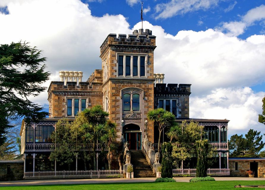 From Port Chalmers: Small Group Castle, Coast & City Tour - The high road return: secluded beaches and rugged coastline again