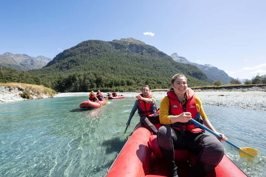 From Queenstown: Dart River Canoe & Jet Boat Day Trip - 1-hour Dart River wilderness jet boat, the adrenaline part