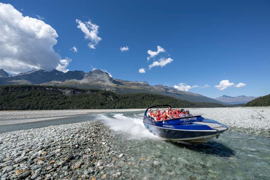 From Queenstown: Dart River Wilderness Jet Boat Experience - What to wear (and pack) for windy glacier water